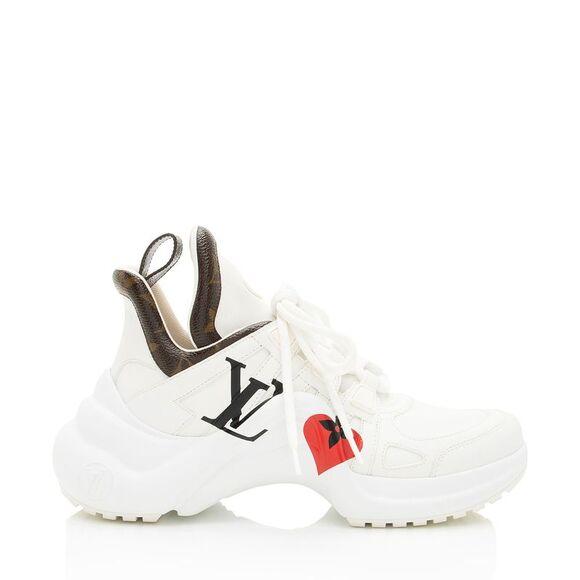 Louis Vuitton Monogram Canvas Game On Archlight Sneakers - Size 7 / 37 - Picture 1 of 9